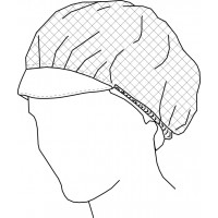 TOUCA REDE C/PALA E ELASTICO BRANCA * TOUCA REDE C/PALA E ELASTICO BRANCA *